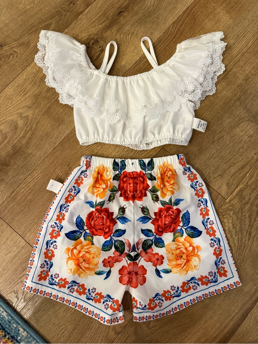 SHEIN baby girl outfit; 12-18M; gently worn